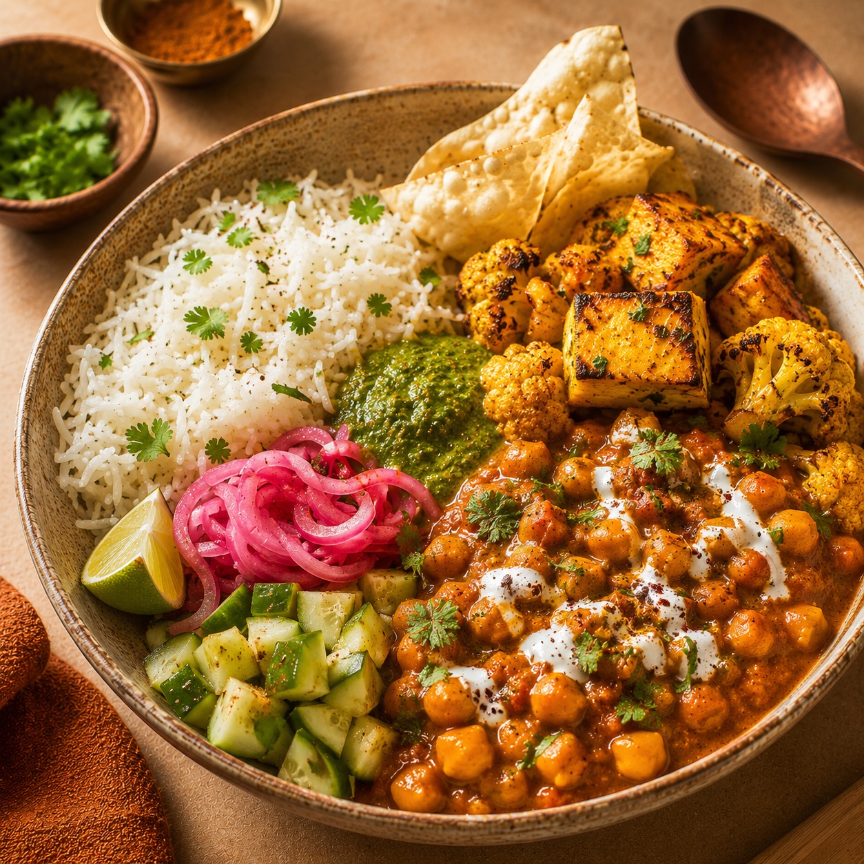 Especias indias seleccionadas